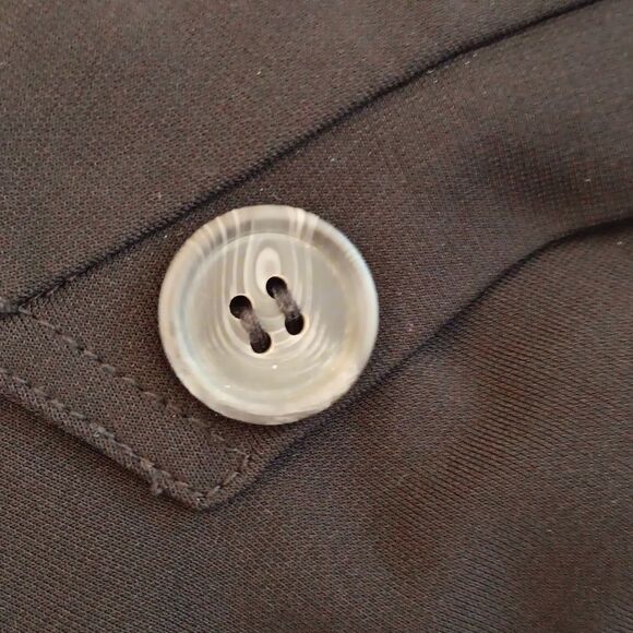 Boston Proper V-Neck  Button Embellished Dress - Picture 9 of 9